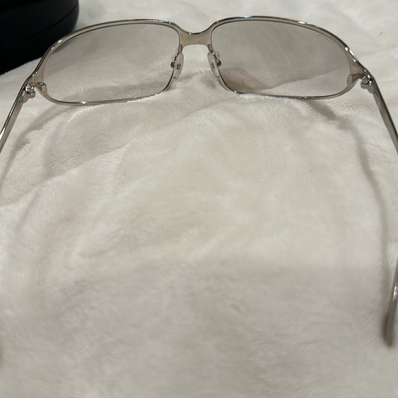 Prada Silver Titanium Clear SPR 62D 1BC - 7H1 Fashion Sunglasses Frames - Picture 6 of 13